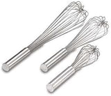 Royal Industries Piano Whip, Stainless Steel, 10'', Silver
