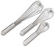 Royal Industries Piano Whip, Stainless Steel, 10'', Silver