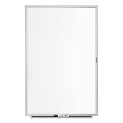 Quartet Silver / 96"W x 48"H / Nano-Clean Magnetic Dry Erase Boards