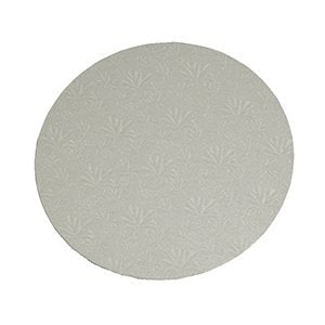 Enjay Round White Cake Board 1/4" Thick (12, 12")