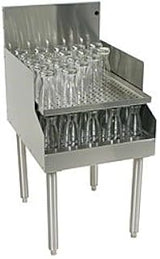 Glastender RDBB-30-24 Underbar 30 Recessed Drainboard