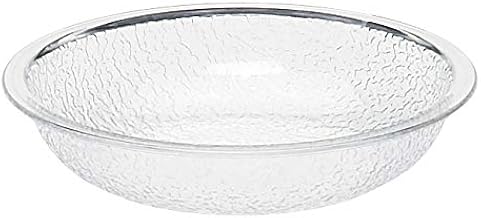 Cambro PSB6-176 6" Round Pebbled Bowl