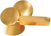 Enjay Converters Die Cut Cake Board Gold, 8.25" Diameter | 200/Case