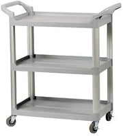 Royal Industries Bus Cart, Plastic, 32x16, Gray