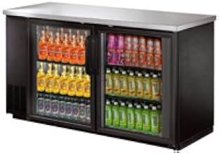 Omcan Glass Door Back Bar Cooler with 16 cu.ft. Capacity 60" 50060