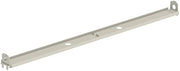 Lozier 4' W Gondola Heavy Duty Bottom Rail WHT White