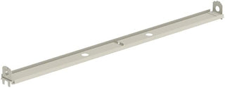 Lozier 4' W Gondola Heavy Duty Bottom Rail WHT White
