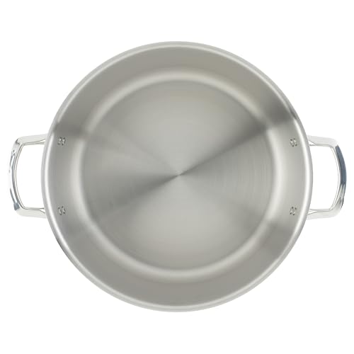Winco 20 Quarts / Stock Pot TriPly / Silver Stockpots