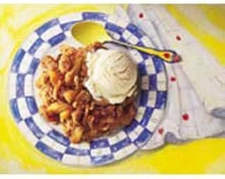 SWEET STREET DESSERTS Sweet Street Unsliced Cinnamon Crumble Apple Crisp -- 4 per case.
