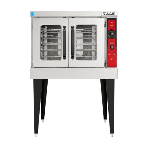 VULCAN Single Deck | 240V / Silver / 7.4 cubic_feet Commercial Ovens