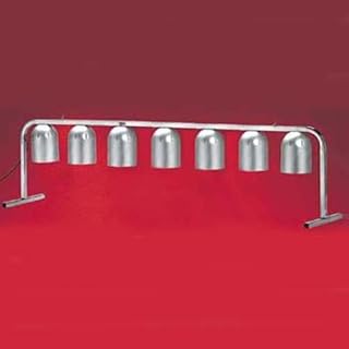 Nemco 6008-7 Portable Counter Unit Heat Lamp, Seven Bulbs