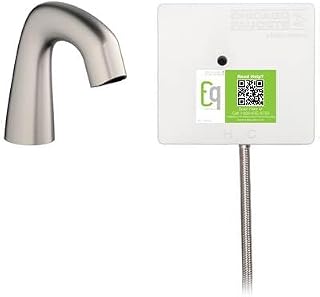 Chicago Faucets EQ-A11A-11ABBN LAV FAUCET EQ IR RND SH BATT SS NMIX