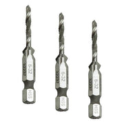 KLEIN TOOLS 6-32 Drill Tap (Pack of 3) / Silver / 6-32 Drill Tap Pipe Taps
