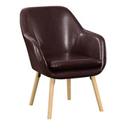 Convenience Concepts Espresso / Chair / 25.25"L x 26.75"W x 33.5"H Chairs