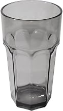 Carlisle FoodService Products Louis Tall Tumbler for Restaurants, Catering, Kitchens, Plastic, 32 Ounces, Smoke, (Pack of 24)