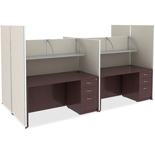 Lorell 1 / 72 by 30-Inch / Grey Fabric