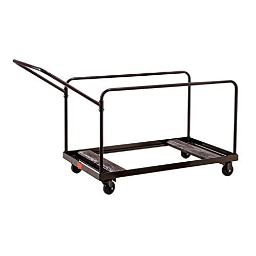 Multi-Use Table Transport Dolly Cart by Global Industrial – Alloy Steel, Brown, Model INT-DYMU