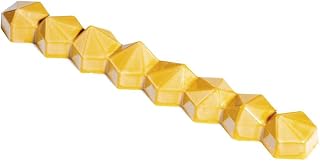 Martellato MA7002 Clear Polycarbonate Chocolate Mold with 4 Prism-Snack-Bar Cavities 202mm x 32mm x 19mm High