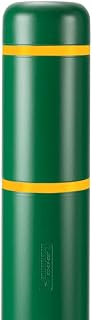 BollardGard 7" x 72" Bollard Cover Green - Innoplast (Green Yellow Tape)