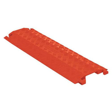 Drop Over Cable Protector 1 CH 10.75" W by Checkers – 4 X 1, Polyurethane, Orange, Model FL1X4-O