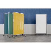 Ghent Blue / 75" H x 38" W / Modern Dry Erase Boards