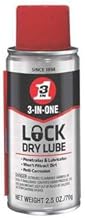 WD-40 120077 Lock Lubricant, Clear, 2.5-oz. Aerosol - Quantity 1212