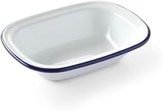 Hendi Bowl Rectangular, Enamelled, 175x130 mm