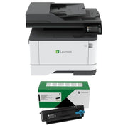 Lexmark PRINTER / BLACK GREY / Printer + Black Toner Laser Printer Paper