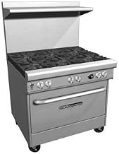 Southbend 4367D Range Oven, Ultimate Restaurant Range, Gas, 36", 4 Pyromax burne