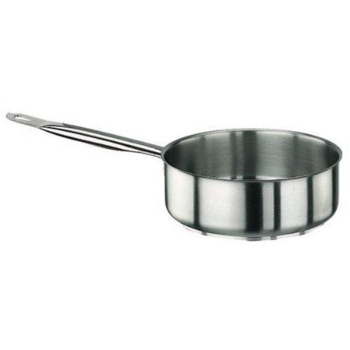 Stainless Steel 9 3/4 Quart Sauté Pan by PADERNO – 9.7 Quarts, 9.2 liters, Stainless Steel, Silver, Model 11008-32