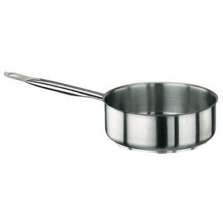 Stainless Steel 9 3/4 Quart Sauté Pan by PADERNO – 9.7 Quarts, 9.2 liters, Stainless Steel, Silver, Model 11008-32