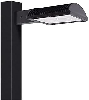 RAB Lighting Rab ALED4T50 Type IV Distribution ALED Series LED Area Light Fixture 50 Watt 120 - 277 Volt 5000K 8 Pole Arm Mount Bronze