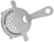 TableCraft 10472 Strainer, 4-1/2" x 6" x 3/4", 4-Prong, Brushed Finish, 18/8 Stainless Steel, 6 Each per case