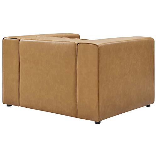 Modway Tan / Contemporary / Armchair Chairs