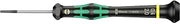 Wera 05118005001 2035 Screwdriver for Slotted Screws for Electronic Applications, 0.40 x 2 x 40 mm