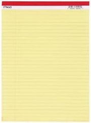 Mead PAD LEGAL 8.5X11.75"50CT