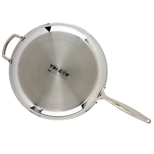 Winco 14" / Non Stick / Silver Woks & Stir-Fry Pans