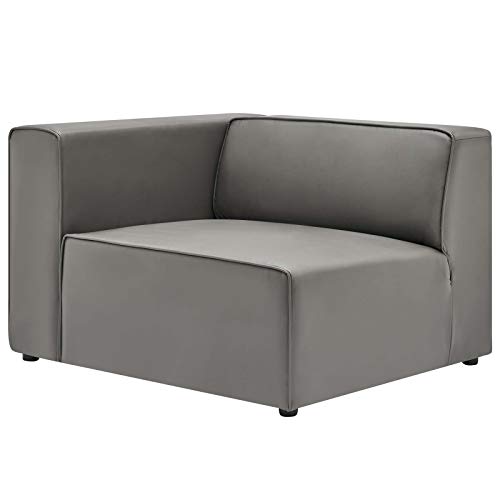 Modway Grey / Left-Arm Chair / 1 Sofas & Couches