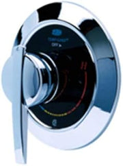 Zurn TMPK7100-LH Temp-Gard Trim Pack for Shower Valve, Chrome-Plated ABS Plastic Main Cover, Escutcheon, Metal Lever Handle