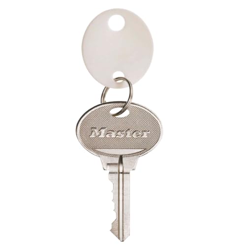 Master Lock 1 / No Size / White Keyed Padlocks