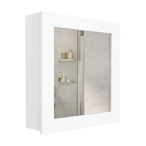Tuhome White / Modern / 1 Medicine Cabinets