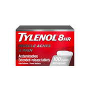 Tylenol 100 Count / Multi / Muscle Aches Tablets-100 ct Acetaminophen