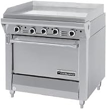 Garland MST47S-E Master Series Heavy Duty 34" Gas Range with 34" Manual Griddle, (1) Storage Base & Electric Ignition