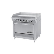 Master Series Heavy Duty 34" Gas Range with 34" Manual Griddle by Garland – Stainless Steel, Stainless-Steel, Model MST47S-E