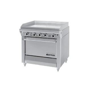Master Series Heavy Duty 34" Gas Range with 34" Manual Griddle by Garland – Stainless Steel, Stainless-Steel, Model MST47S-E
