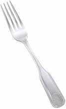 Winco 0006-05 Dinner Fork, Stainless Steel, Extra Heavy Duty, Mirror Finish, Toulouse - Dinner