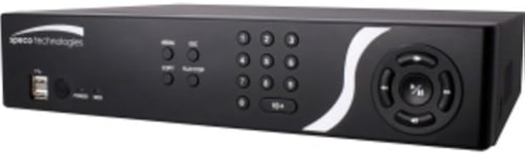 Speco Technologies D16CS500 16 Channel Embedded DVR, 500GB SATA