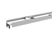 3' W Gondola Splicer Rail PLT Platinum by Lozier – 3' W, Alloy Steel, Platinum, Model R3S.PLT