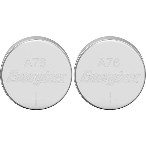 Energizer 2 Count (Pack of 1) / Chrome Silber / A76 LR44 (Pack of 2) Coin & Button Cell