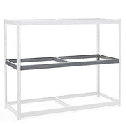 Additional Level For Wide Span Rack 96"W x 36"D No Deck 800 Lb Capacity by Global Industrial – Grey, Model 716263